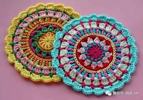 她用剩余的零线钩的小饰物，每一个都让心萌化了